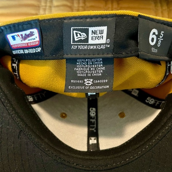 New Era 59fifty Retro Style Pittsburgh Pirates hat Size: 6 5/8 - Picture 6 of 6